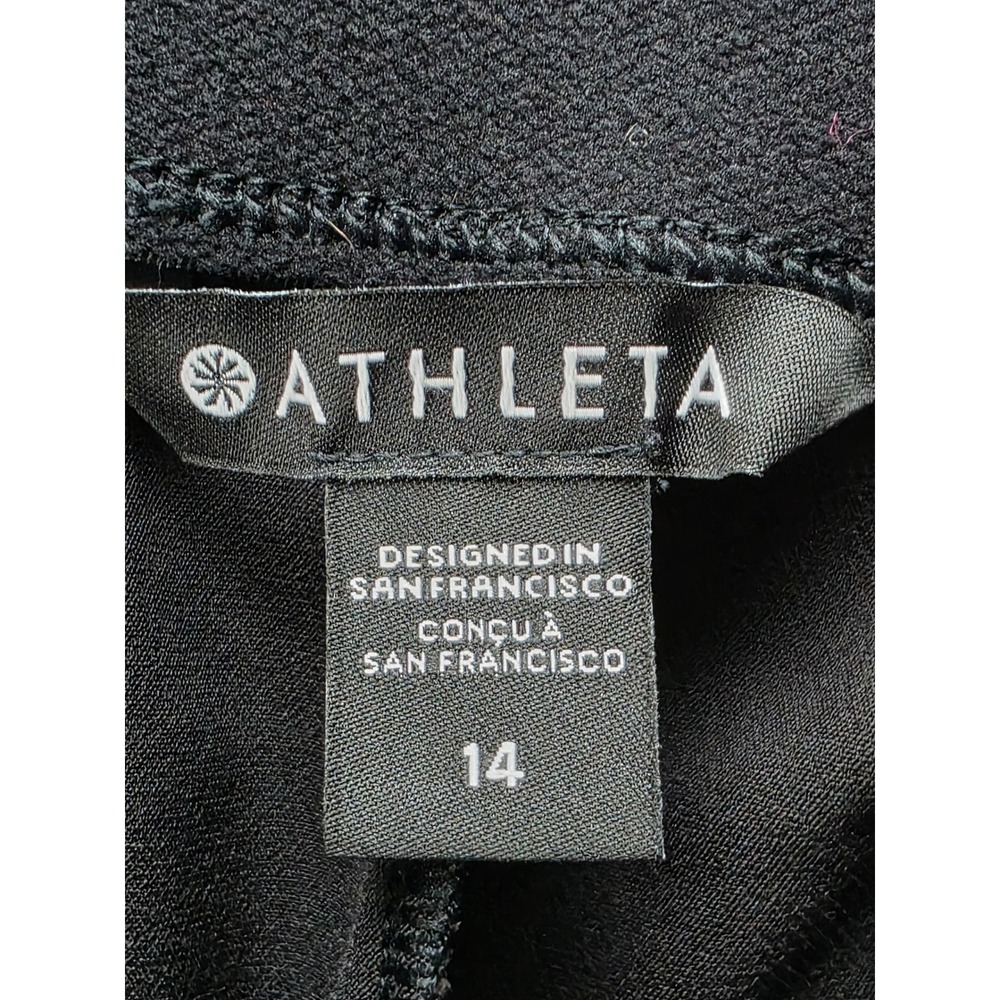 Athleta Endless Hi-Rise Cargo Pants Snap Cuff Zip Pockets 14 Utility Stretch - Picture 9 of 12